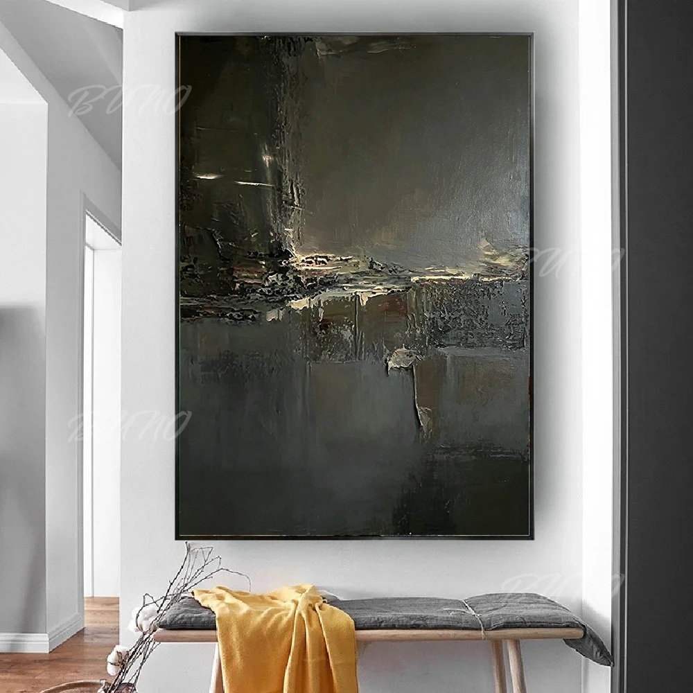 Painting Knife Palette - 100% Handmade Hand-painted Abstract Oil Painting