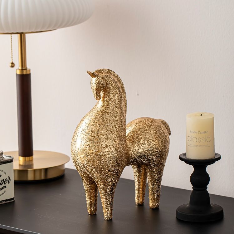 Art Craft Horse - Creative Light Luxury Abstract Art Fortune