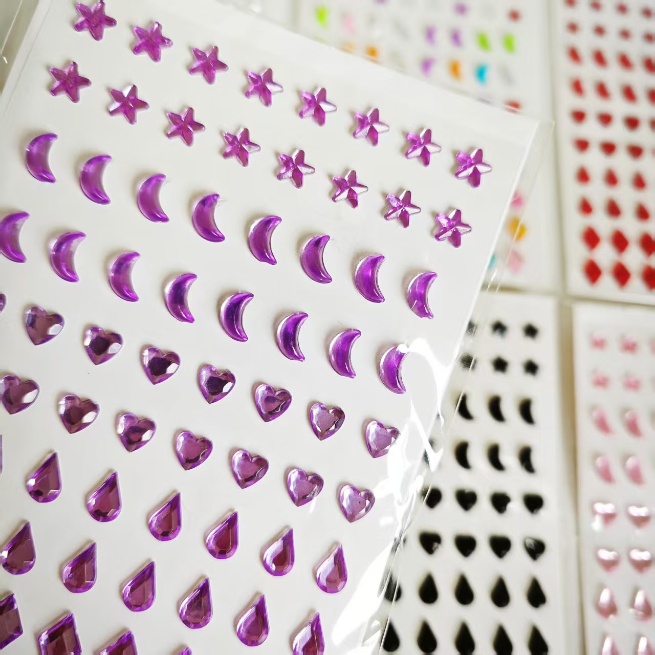 Art Craft Decoration - Acrylic 3D Gem Sticker Art Cross