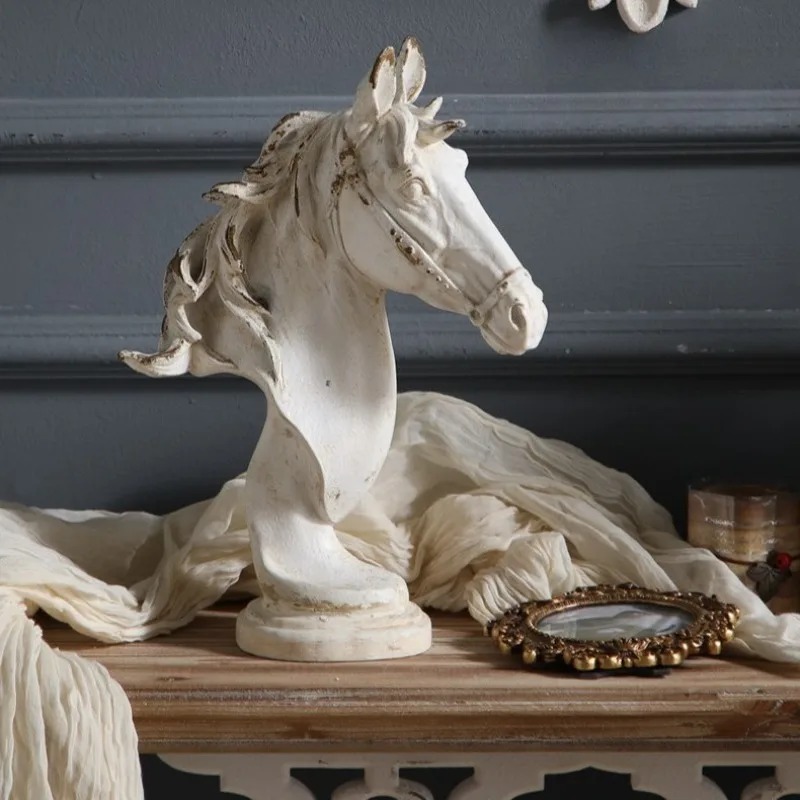Art Craft Horse - Creatice Sculptures Vintage Weathered Horse Head