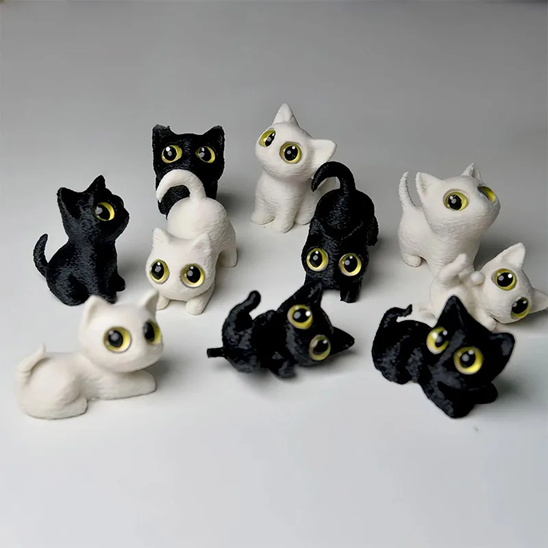 5pcs Cat Ornament Mini Figurin - Art Craft Cat review and price