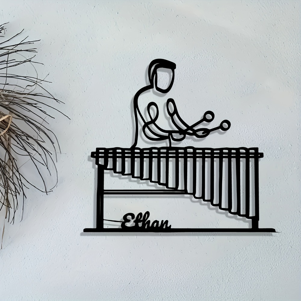 CIFBUY Metal Wall Art Marimba  - Art And Craft Studio review and price