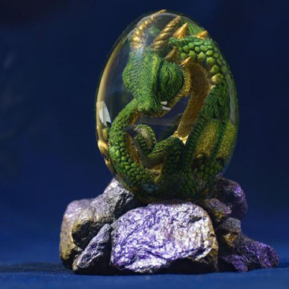 Lava Dragon Egg Statue With St - Dinosaur And Craft review and price