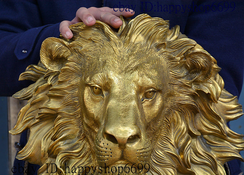 42 CM China Brass Copper Fengs - Art Craft Lion review and price