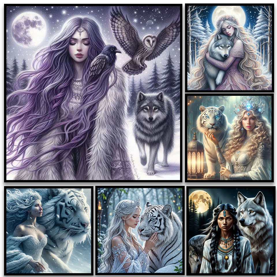 5D DIY Diamond Painting: Woman - Art Craft Lion review and price