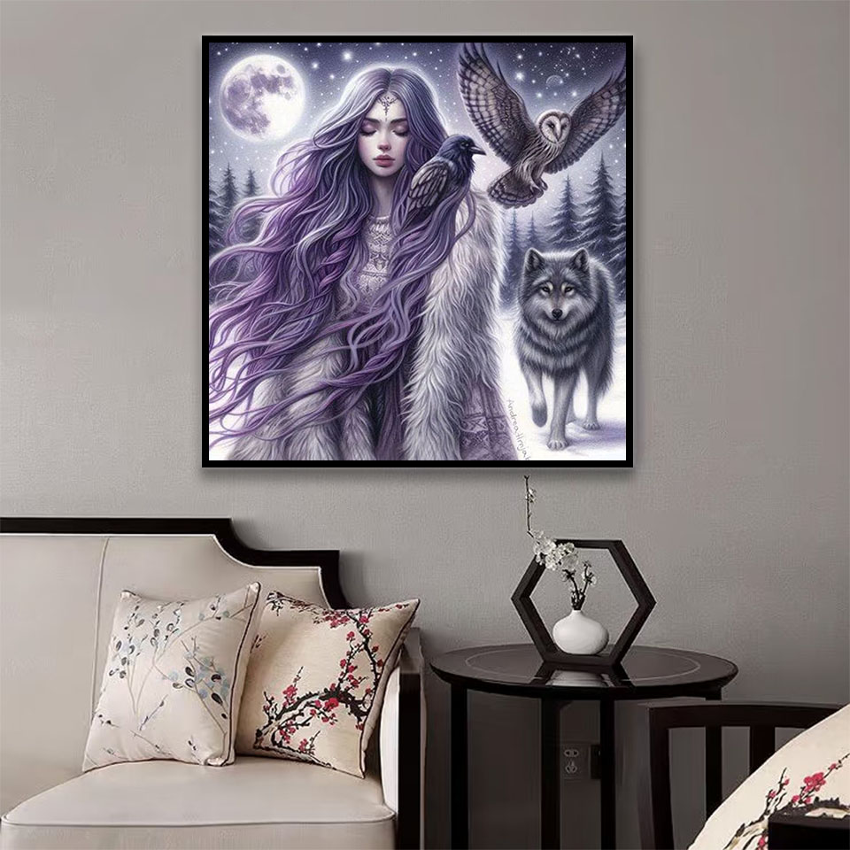 5D DIY Diamond Painting: Woman - Art Craft Lion review and price
