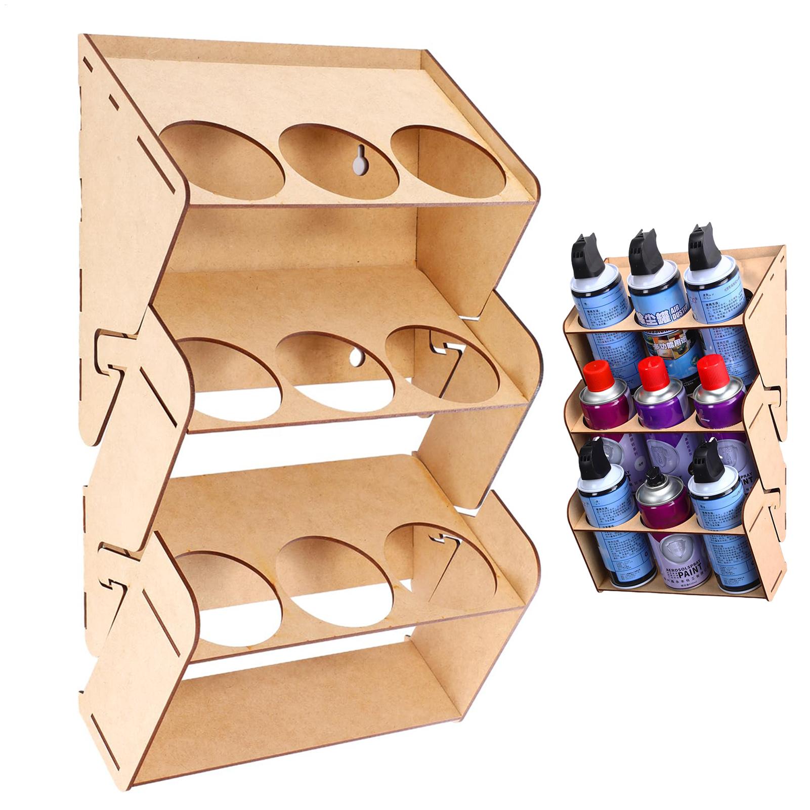3-Tier Wall Mounted Spray Can  - Art And Craft Studio review and price