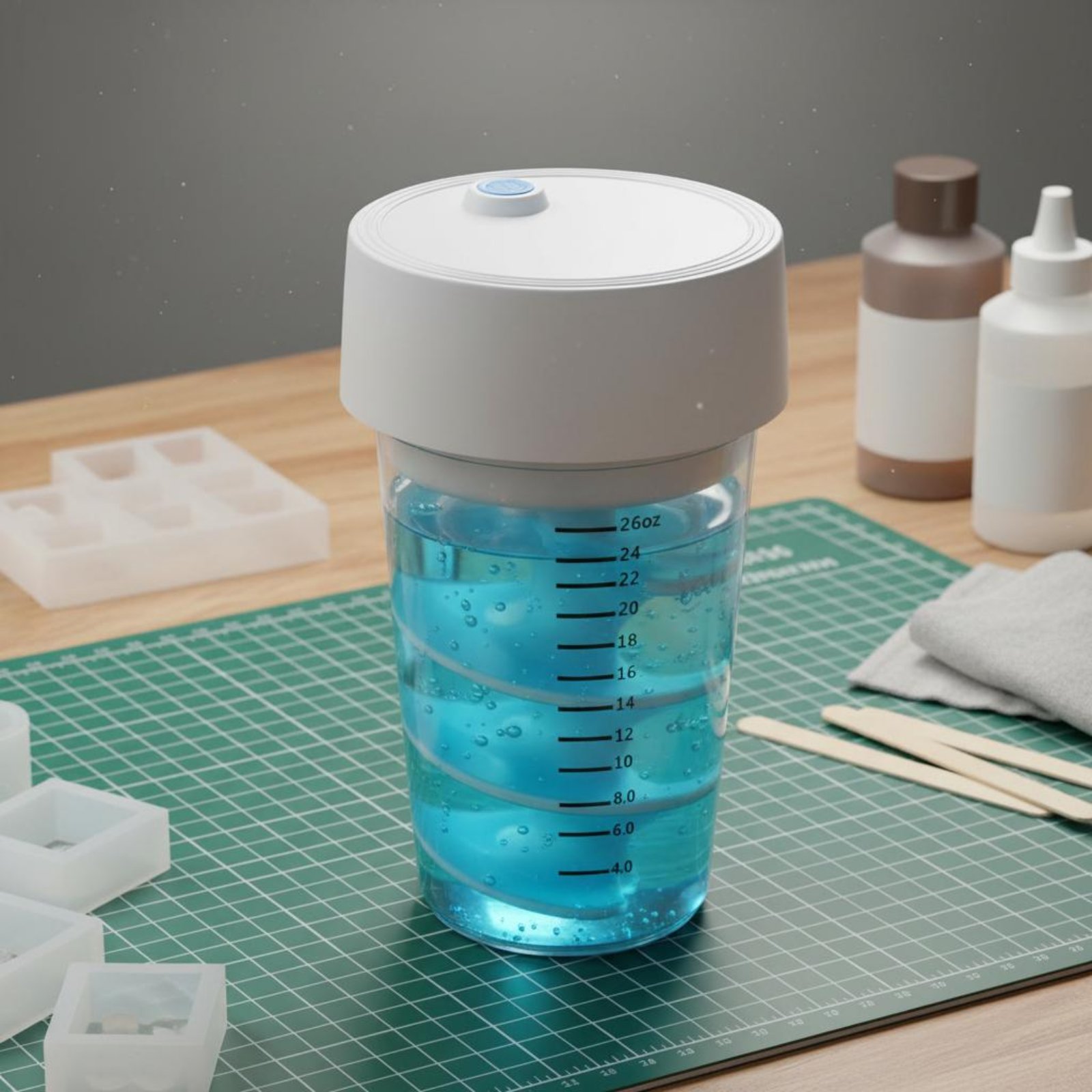 Automatic Resin Mixer Handseff - Art And Craft Studio review and price