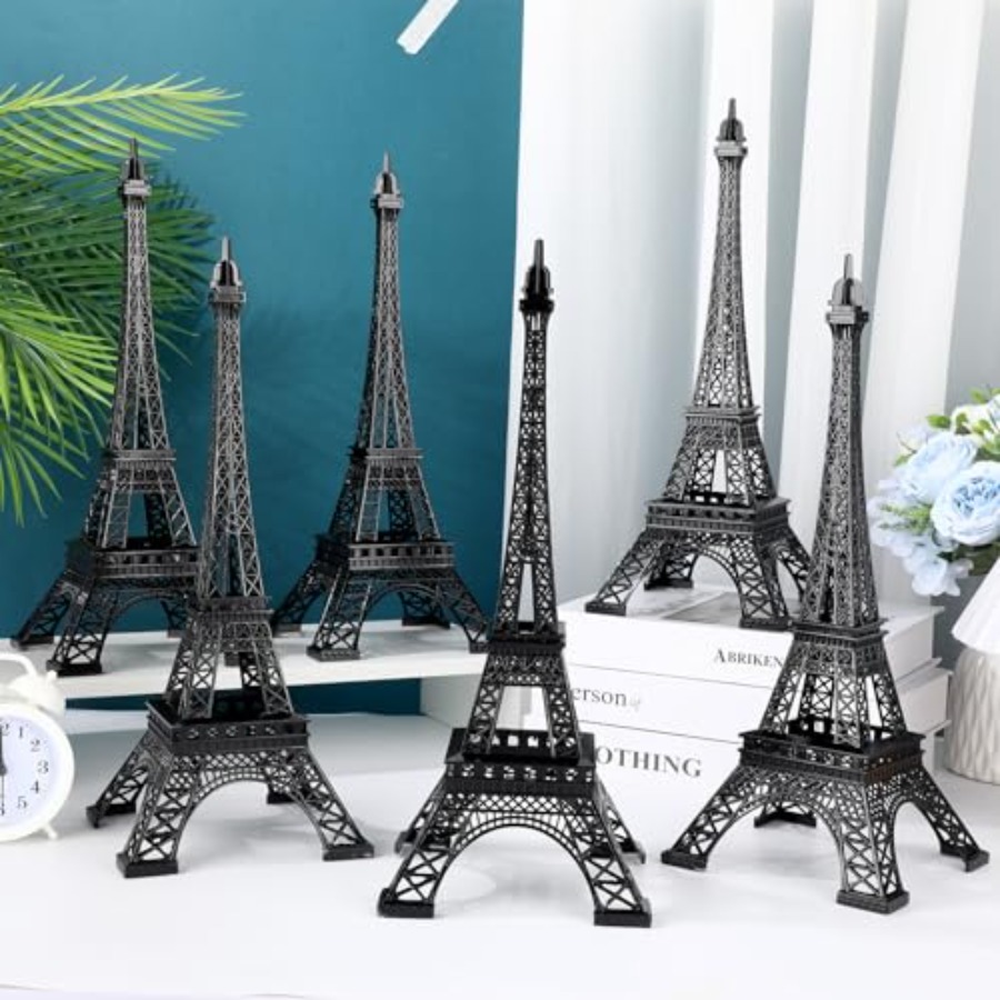 6 Pcs 15'' Eiffel Tower Statue - Art Craft Decoration review and price