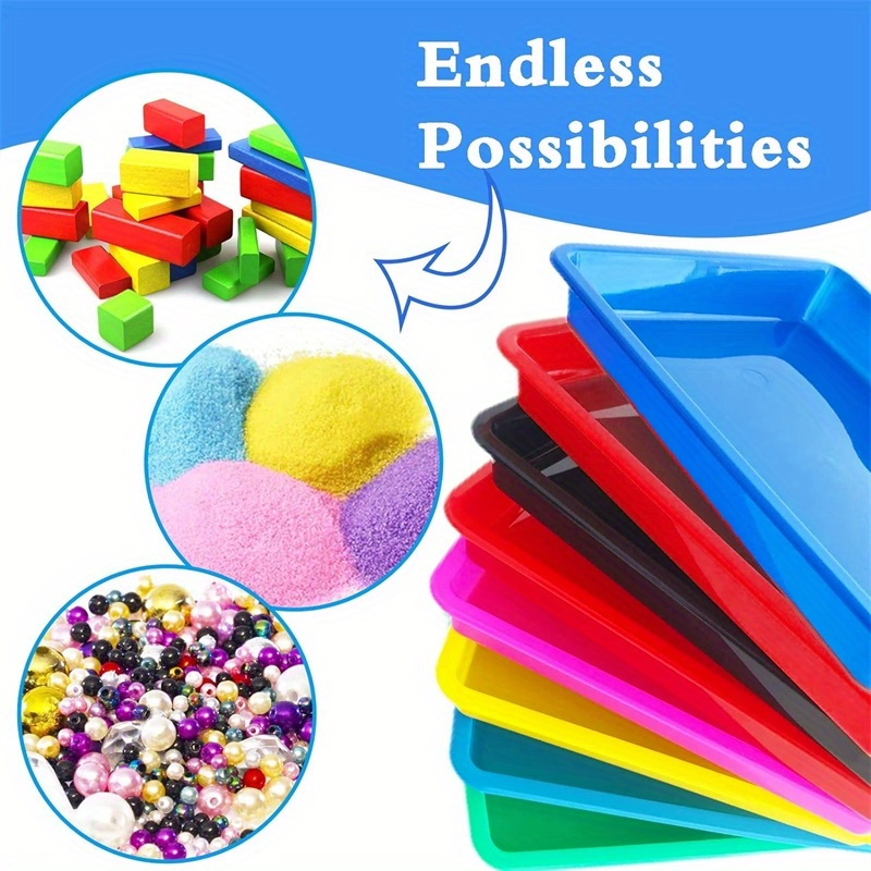5pcs/pack Plastic Art Trays Se - Art Craft Organizer review and price
