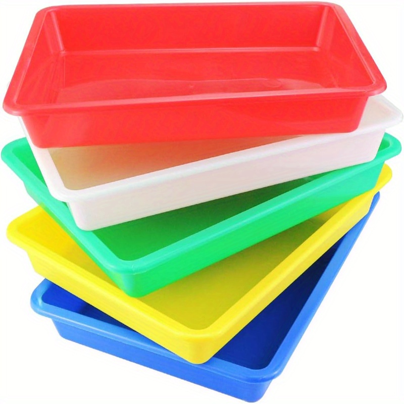 5pcs/pack Plastic Art Trays Se - Art Craft Organizer review and price
