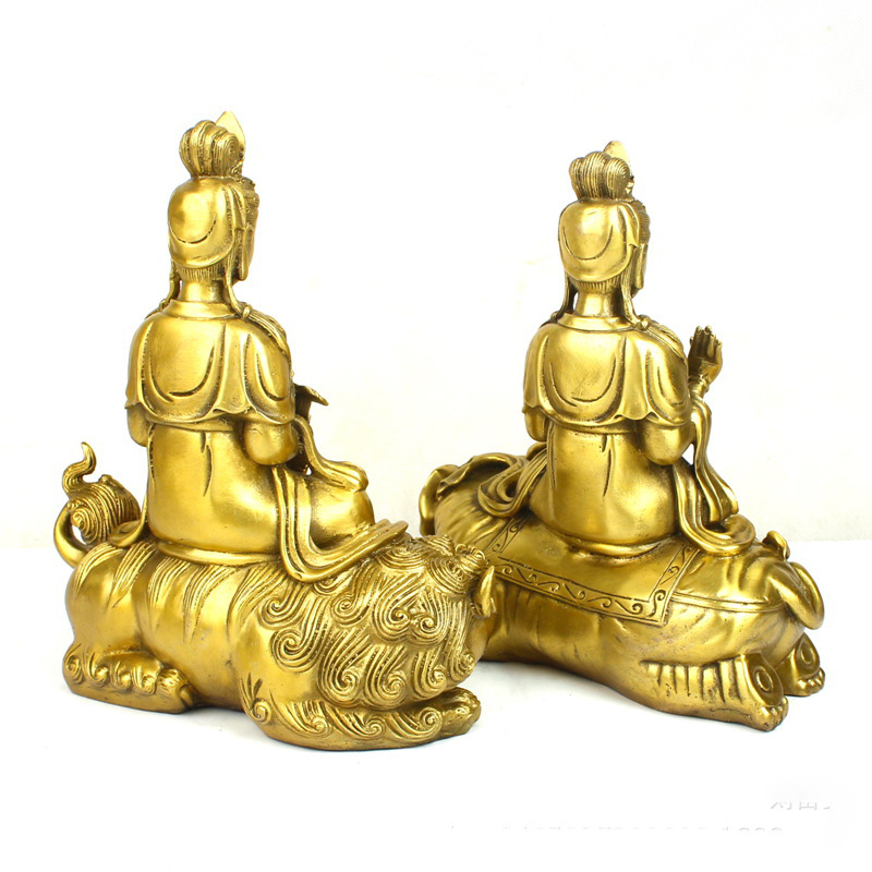 Manjushri Samantabhadra Buddha - Art Craft Lion review and price