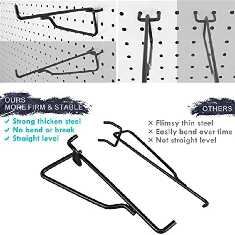75STO-Peg Board Shelf Hooks, 8 - Art Craft Organizer review and price