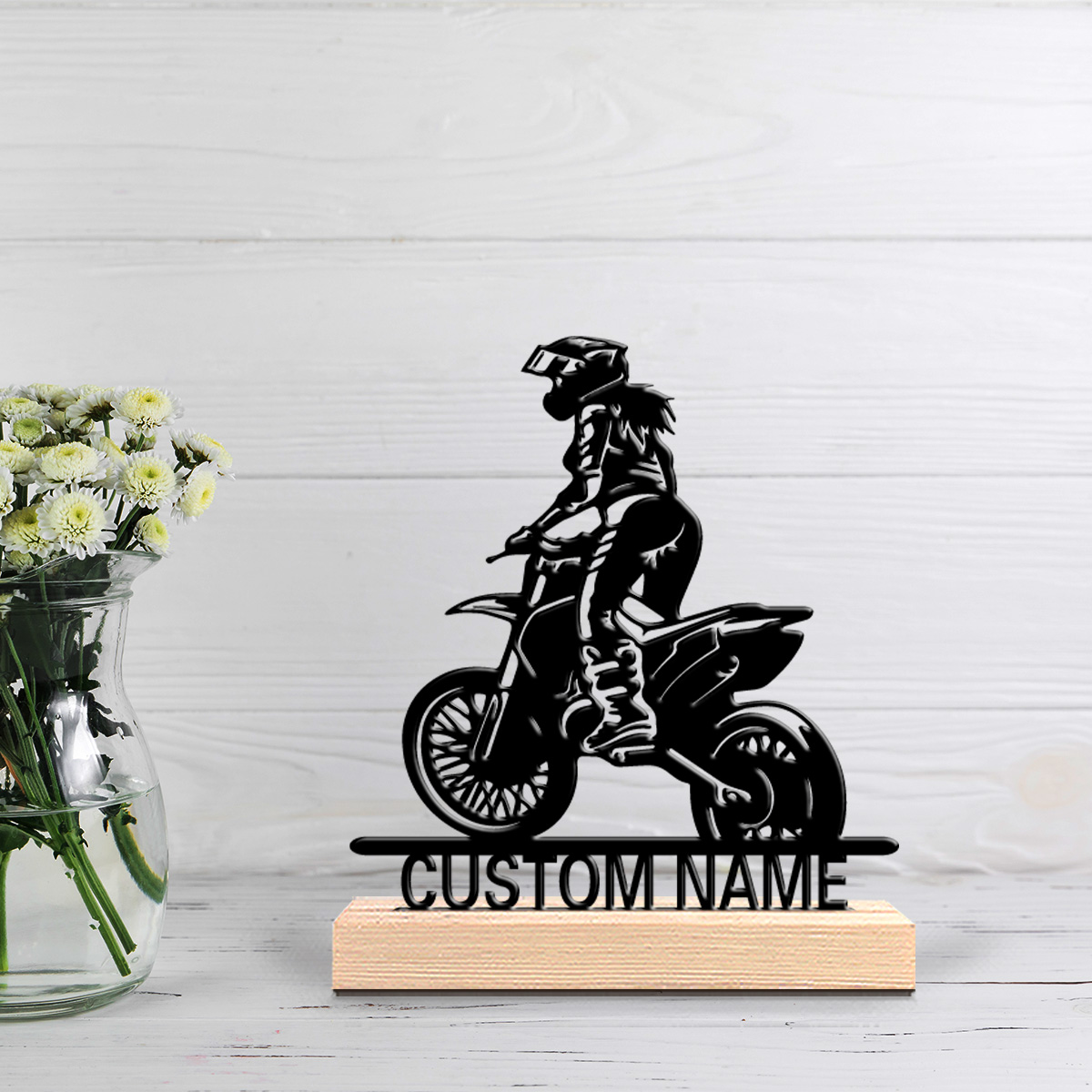 1pc Creative Motorcycle Girl C - Art Craft Decoration review and price
