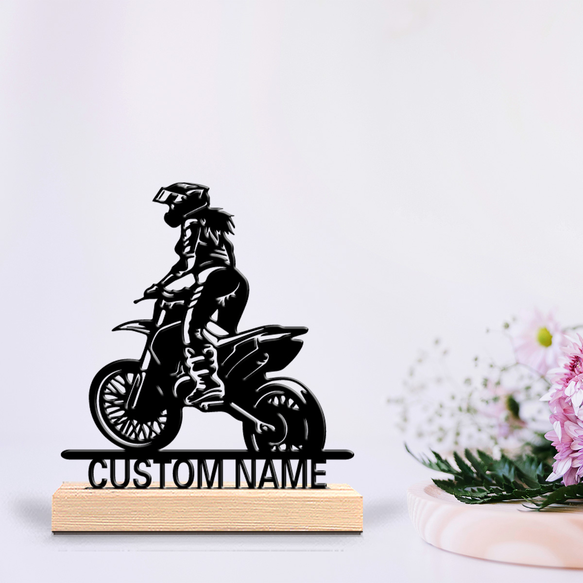 1pc Creative Motorcycle Girl C - Art Craft Decoration review and price