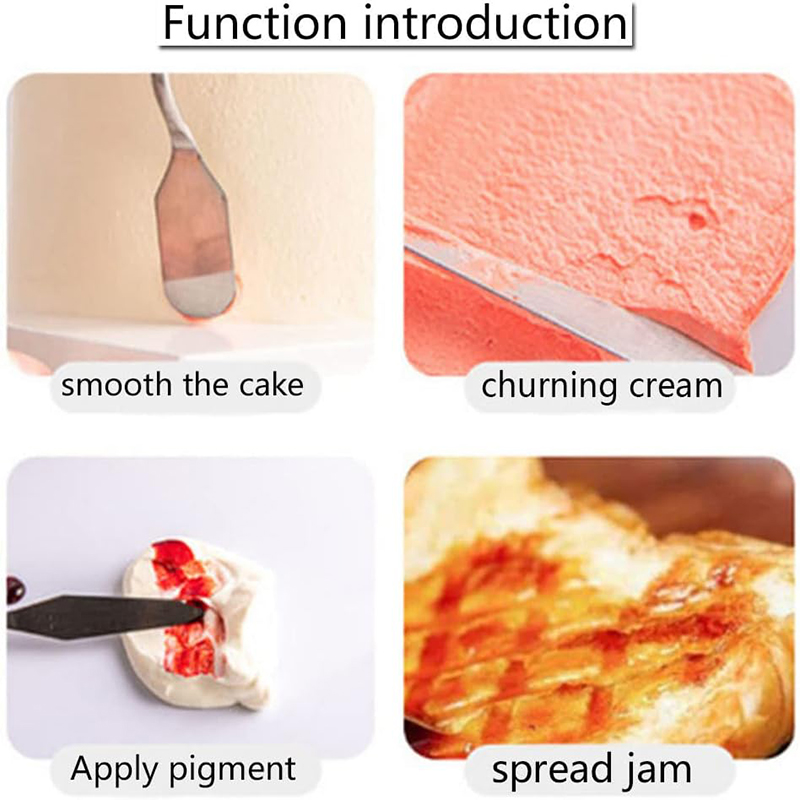 5Pcs Cake Cream Spatula Set St - Painting Knife Palette review and price