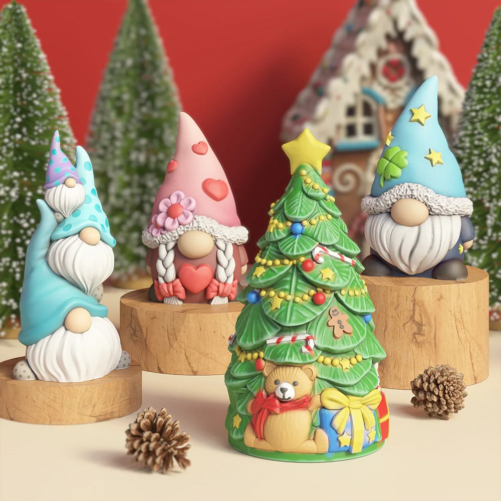 Easter Dwarfs Clay Cement Conc - Art Craft Cat review and price