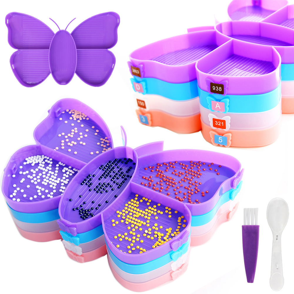Diamond Painting Butterfly Tra - Art Craft Organizer review and price