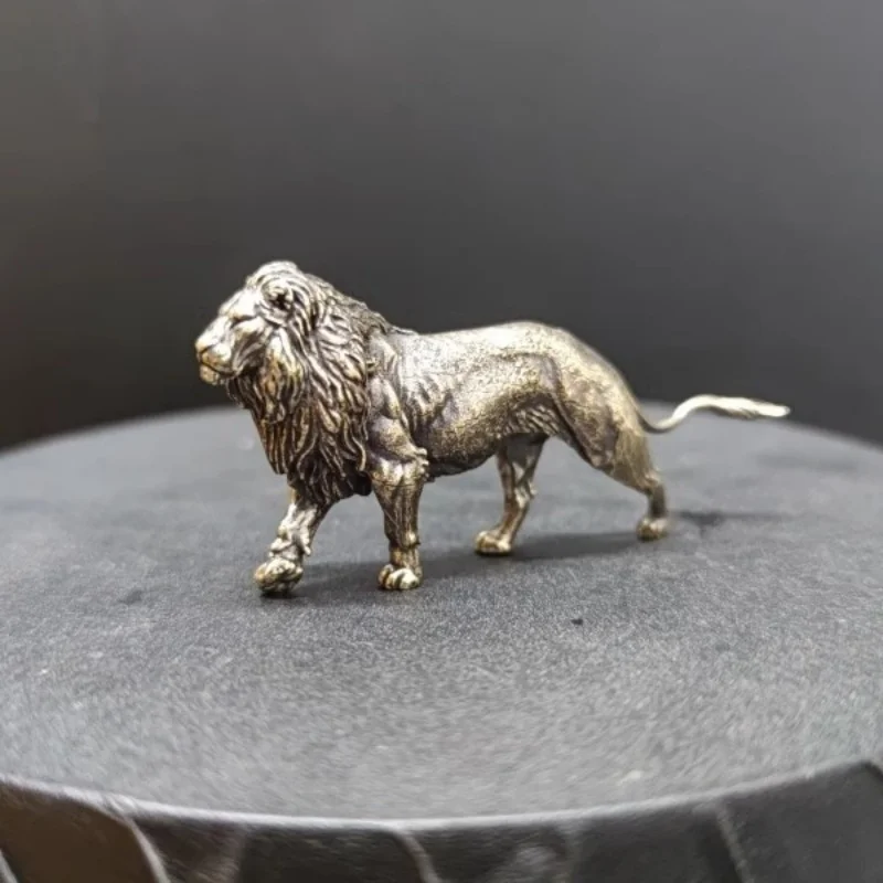 Mini Solid Brass Lion Sculptur - Art Craft Lion review and price