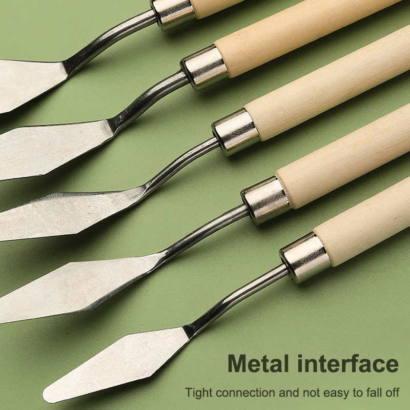 【Happy】7Pcs/Set Stainless Stee - Painting Knife Palette review and price