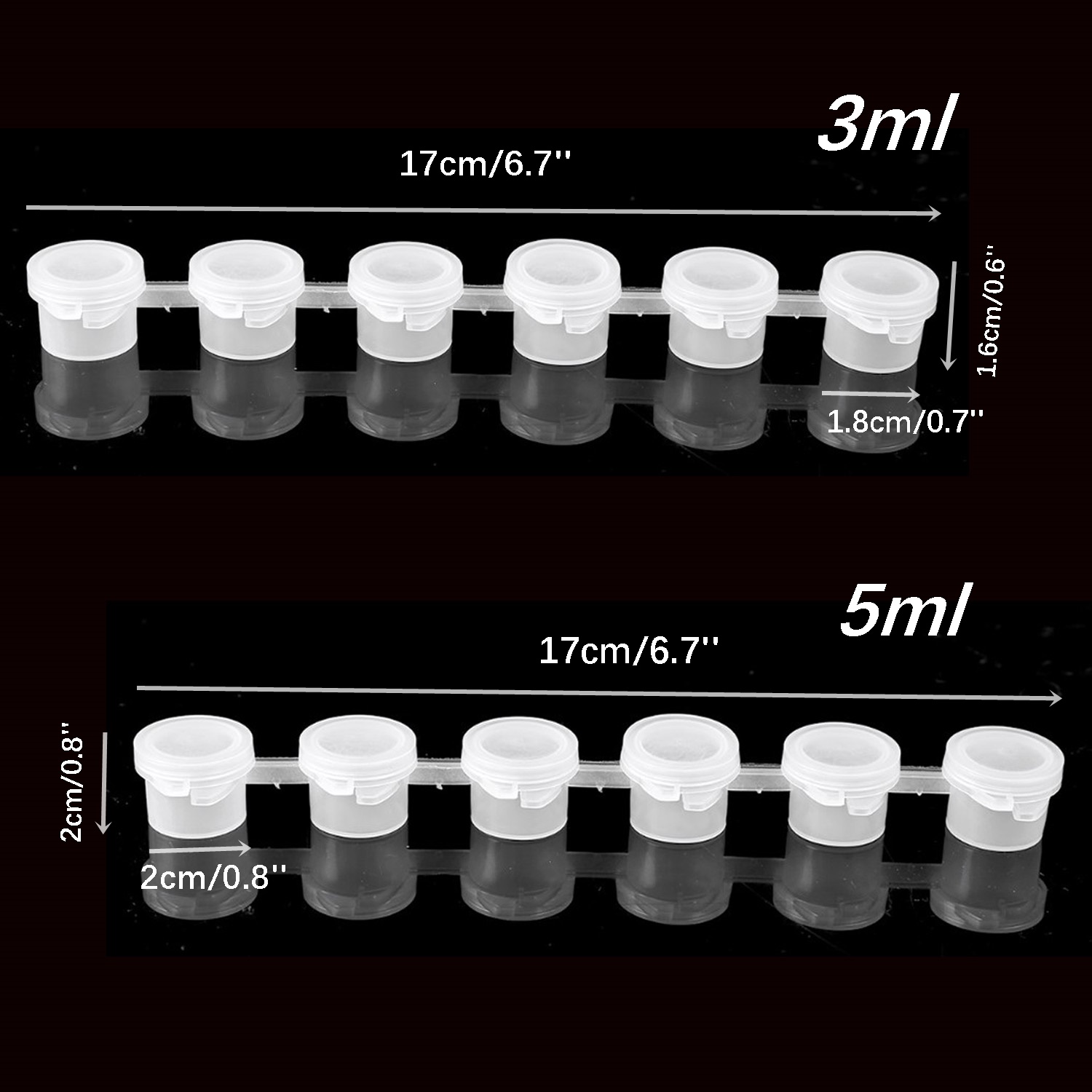 10strips 60pots Empty Paint St - Art Craft Organizer review and price