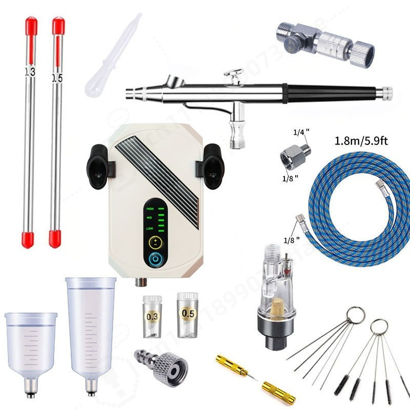 Mini Airbrush Compressor Kit,  - Art Craft Decoration review and price