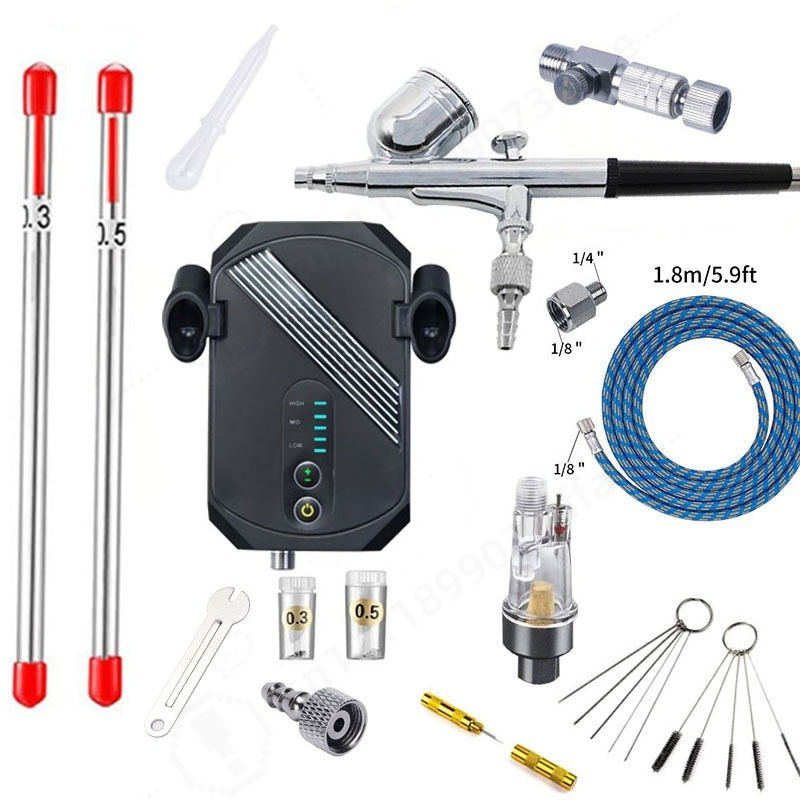 Mini Airbrush Compressor Kit,  - Art Craft Decoration review and price