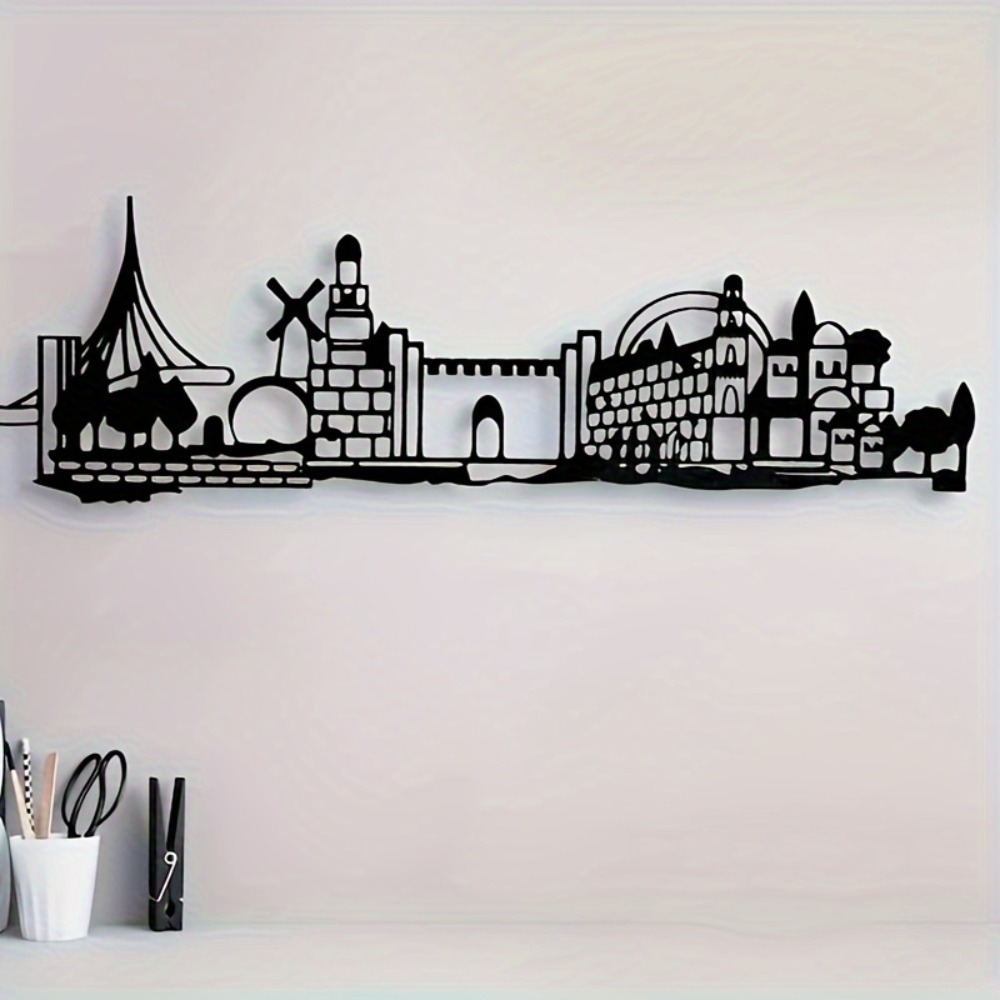 CIFBUY Metal Wall Art Jerusale - Art & Craft Activities For Toddlers review and price