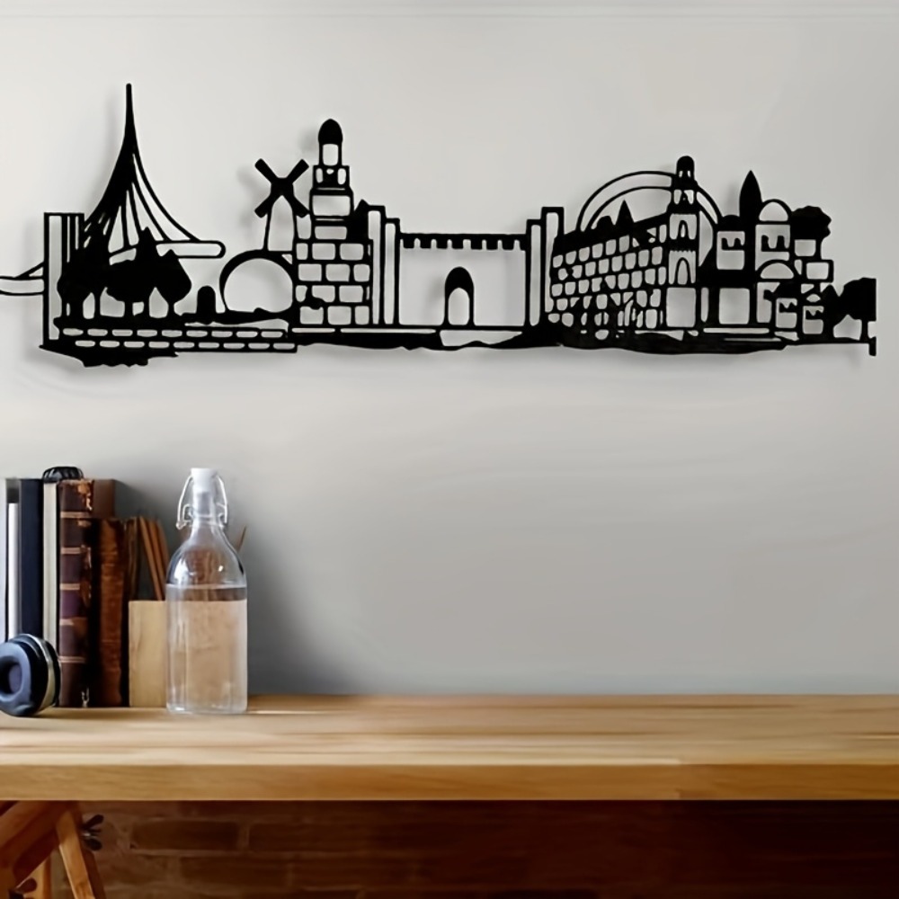CIFBUY Metal Wall Art Jerusale - Art & Craft Activities For Toddlers review and price