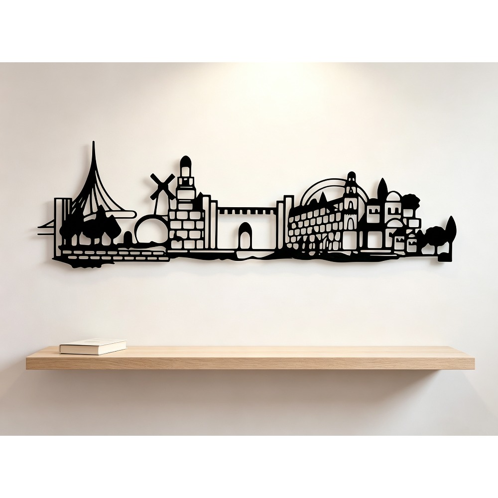 CIFBUY Metal Wall Art Jerusale - Art & Craft Activities For Toddlers review and price