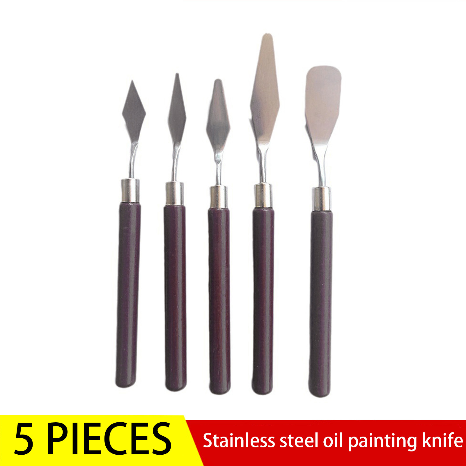 5pcs Art Oil Painting Scraper  - Painting Knife Palette review and price