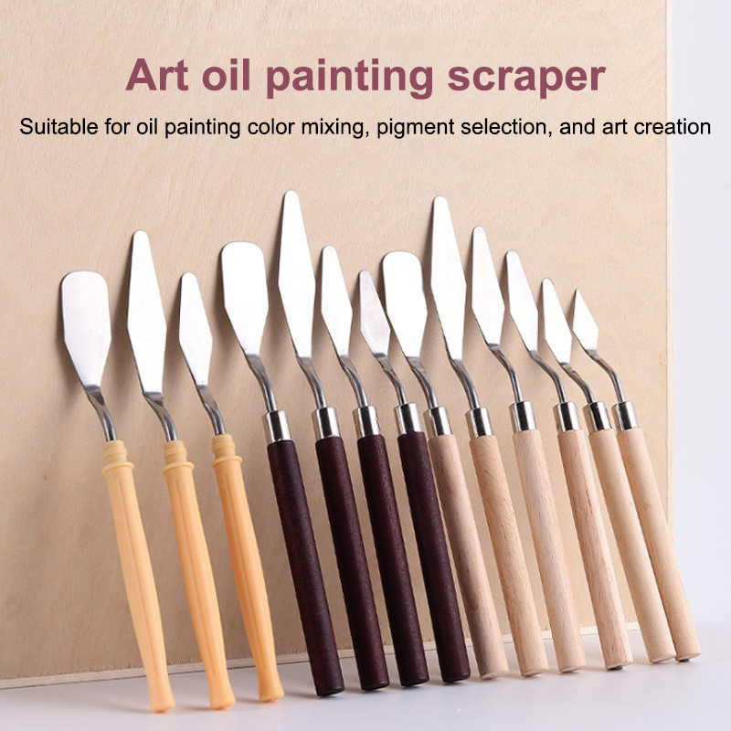 ★▲7Pcs/Set Stainless Steel Oil - Painting Knife Palette review and price