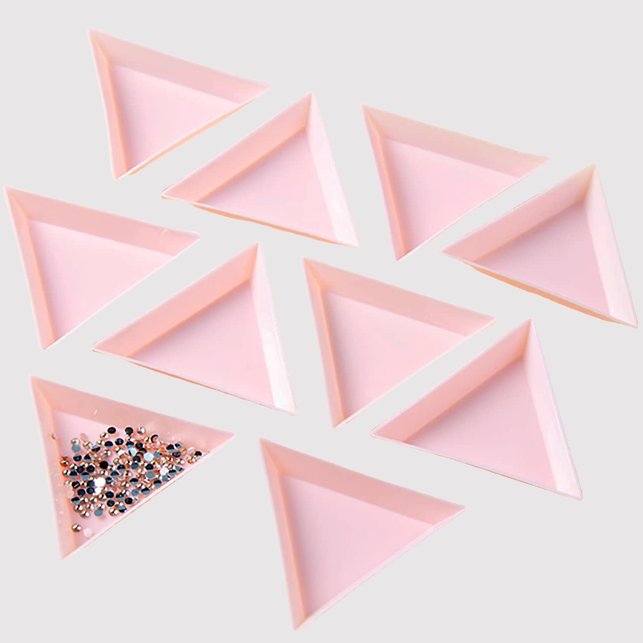 5/10/20/30Pcs Triangle Tray Or - Art Craft Organizer review and price