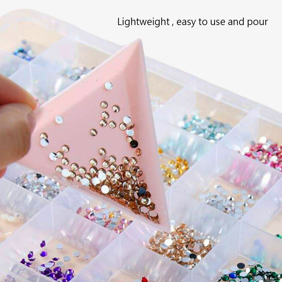 5/10/20/30Pcs Triangle Tray Or - Art Craft Organizer review and price