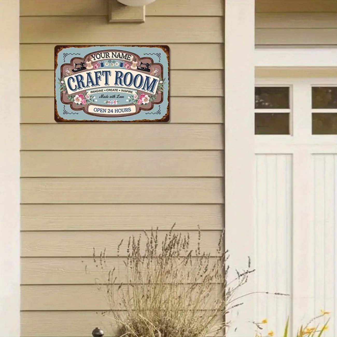 Custom Name Metal Craft Room S - Art And Craft Studio review and price