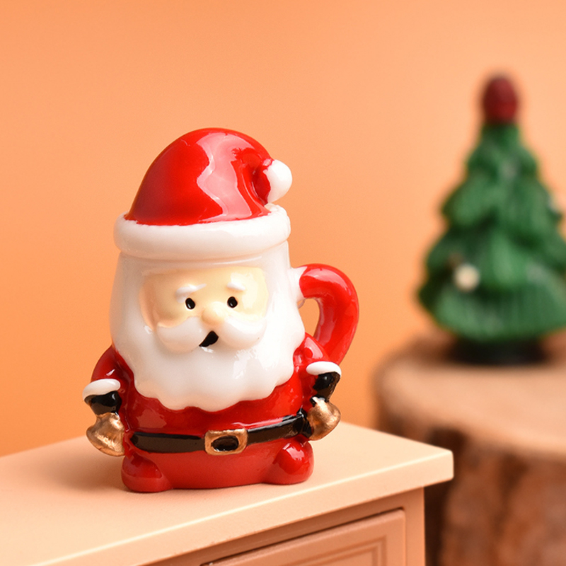 Mini Santa Teacup Ornament - R - Art Craft Decoration review and price