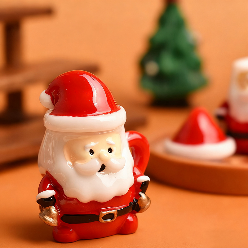 Mini Santa Teacup Ornament - R - Art Craft Decoration review and price