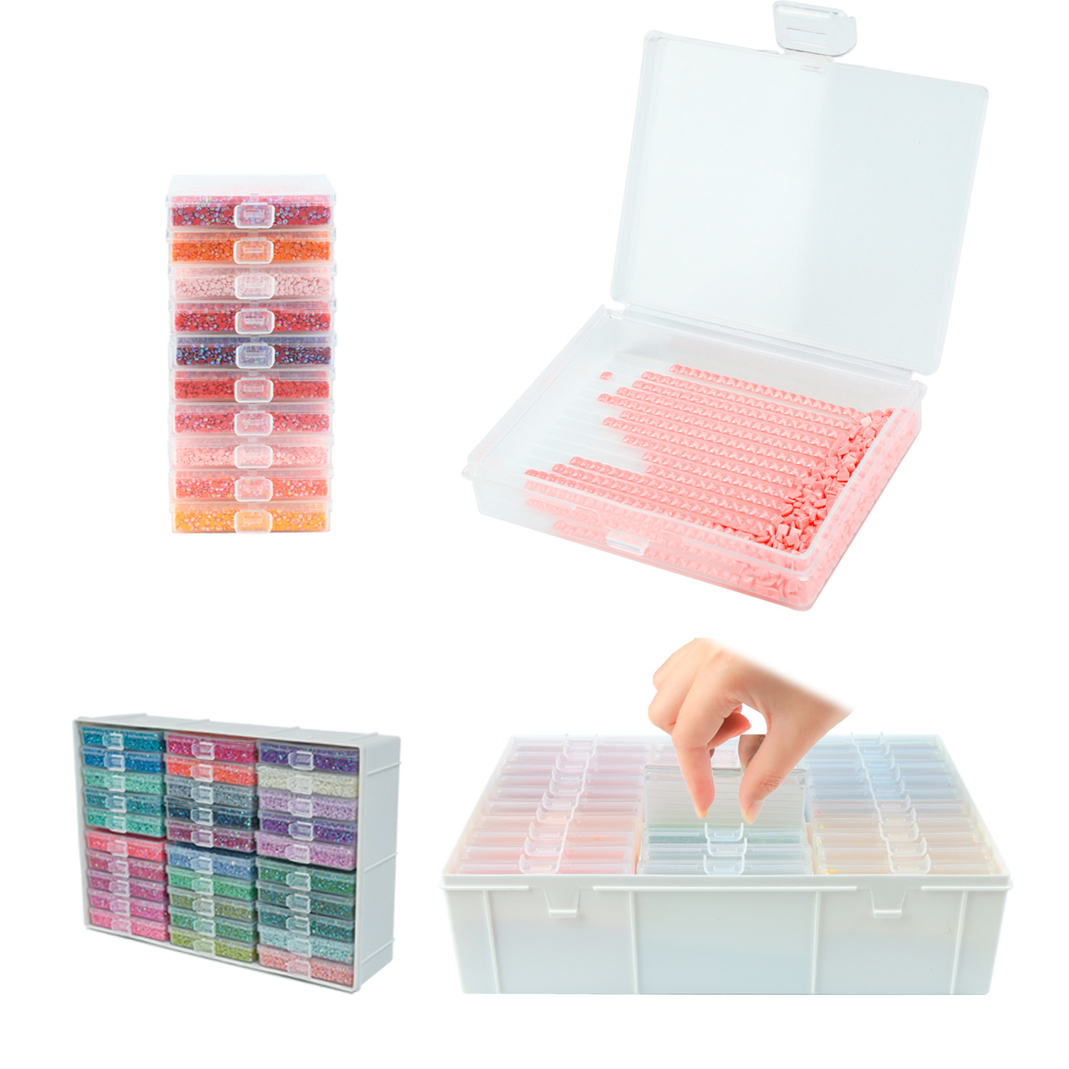 Diamond Painting Art Trays Set - Art Craft Organizer review and price
