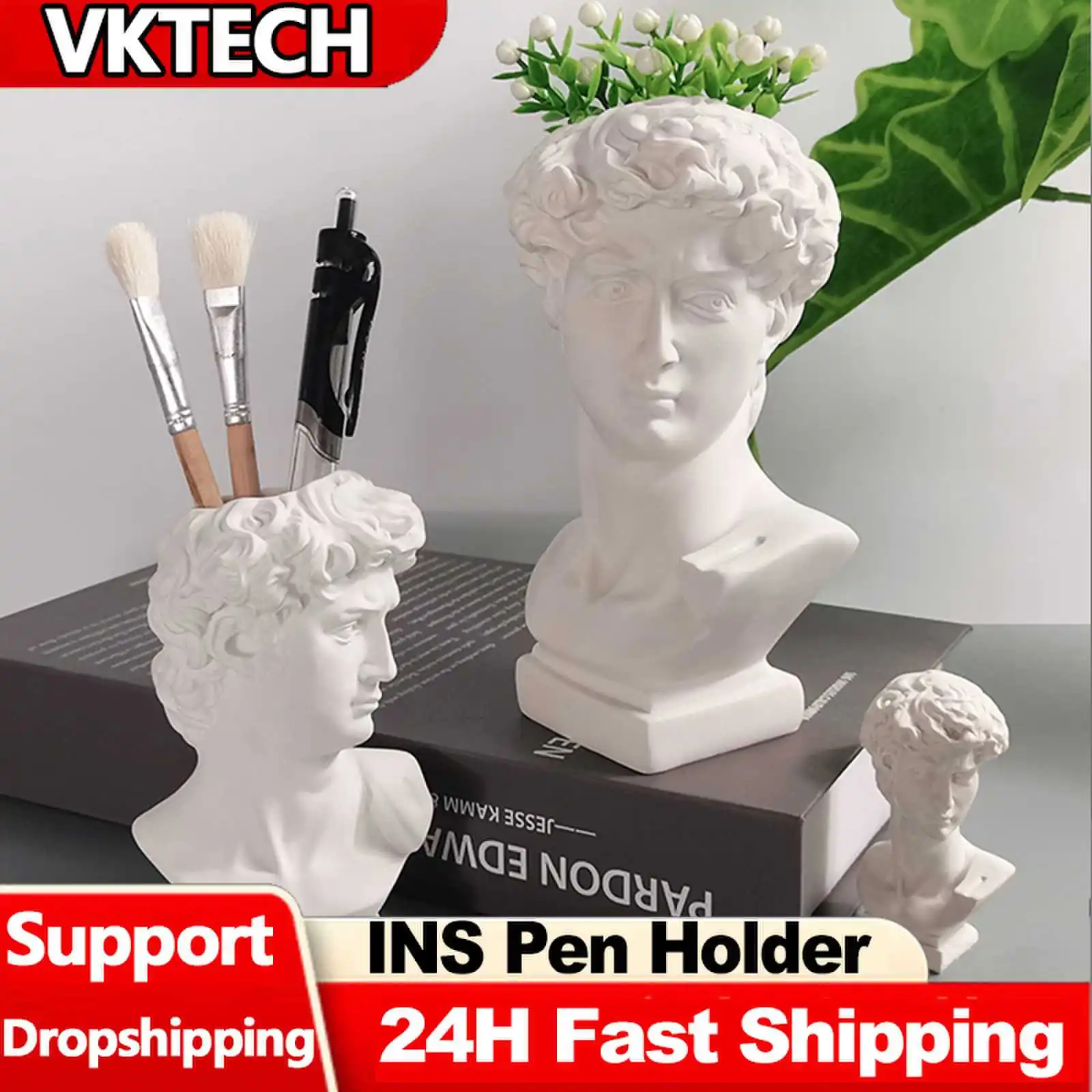 Creative Statue Pen Holder Scu - Art Craft Organizer review and price