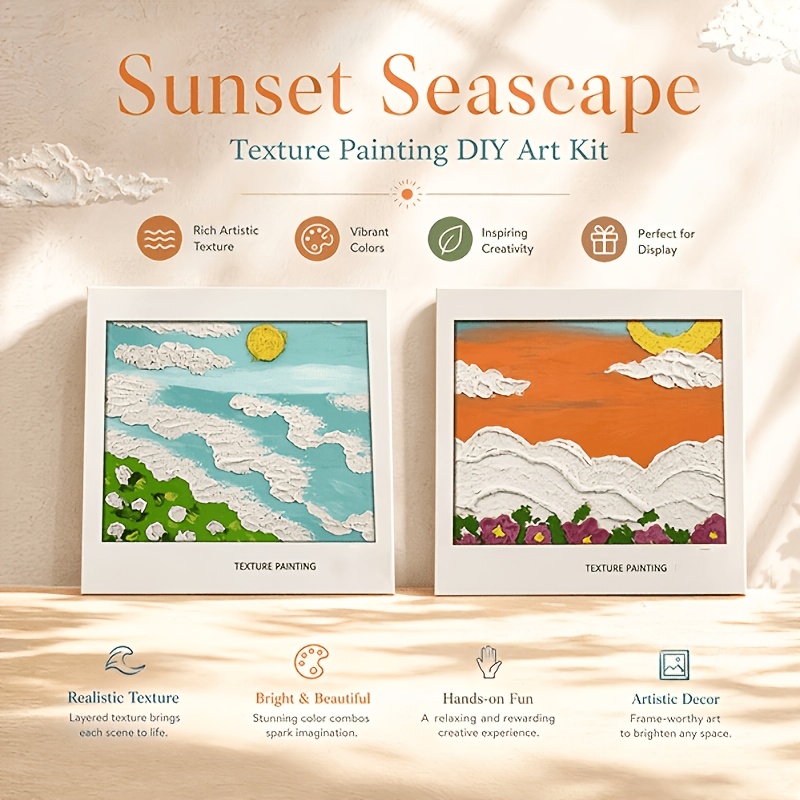 2‑Style Texture Painting Kit,  - Painting Knife Palette review and price
