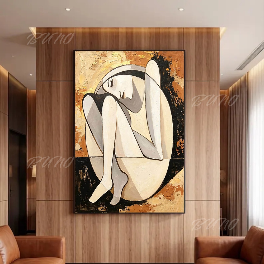 100% Hand-painted Abstract Oil - Painting Knife Palette review and price