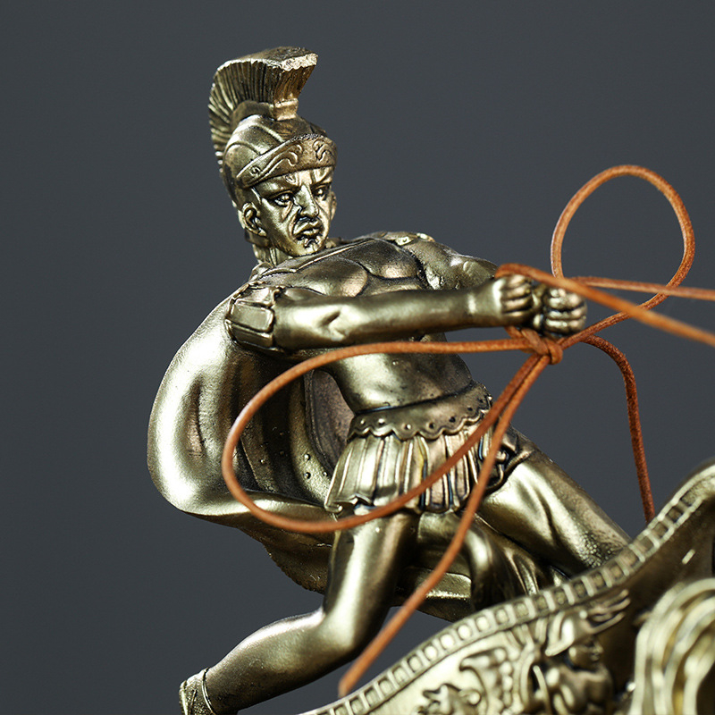 Vintage Roman Chariot Sculptur - Art Craft Horse review and price