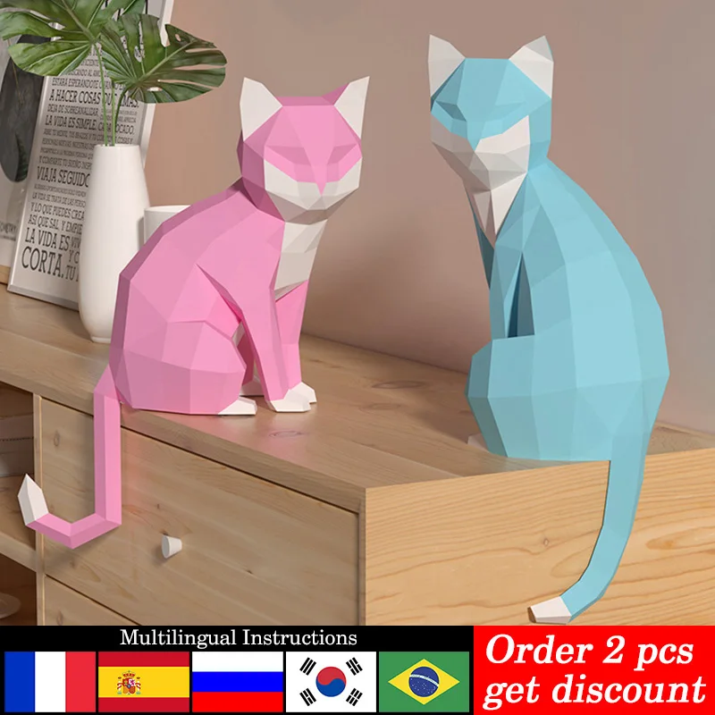 1 Pair Lovers Cat Animal Decor - Art Craft Cat review and price