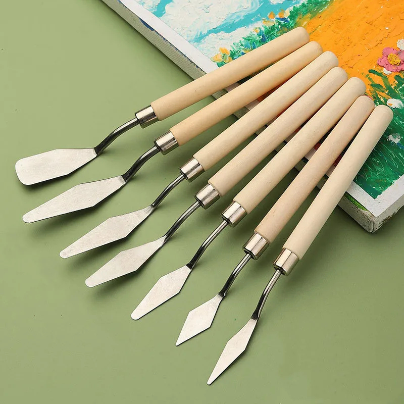 1/2 Set Oil Painting Scraper P - Painting Knife Palette review and price