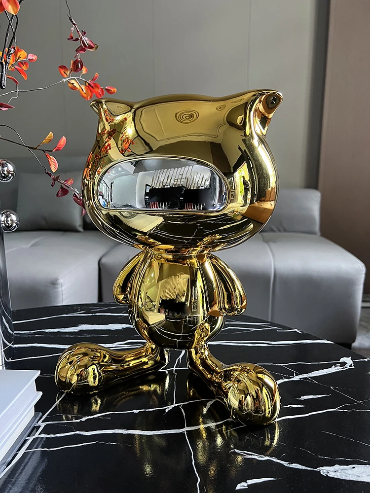Nordic Art Home Decor Lucky Ca - Art Craft Cat review and price