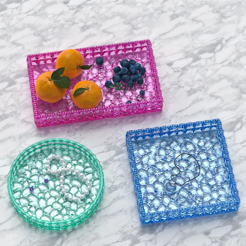 Diamond Crystal Tray Clay Sili - Art Craft Organizer review and price