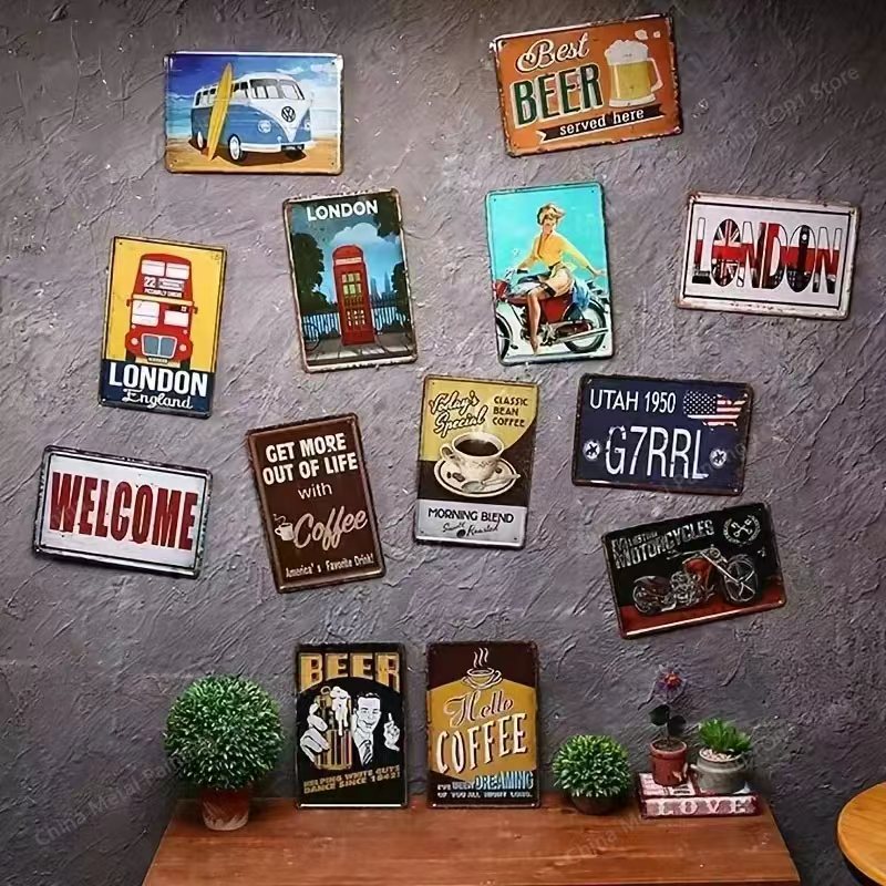 2D Metal Wall Art Sign, Modern - Art Craft Club review and price