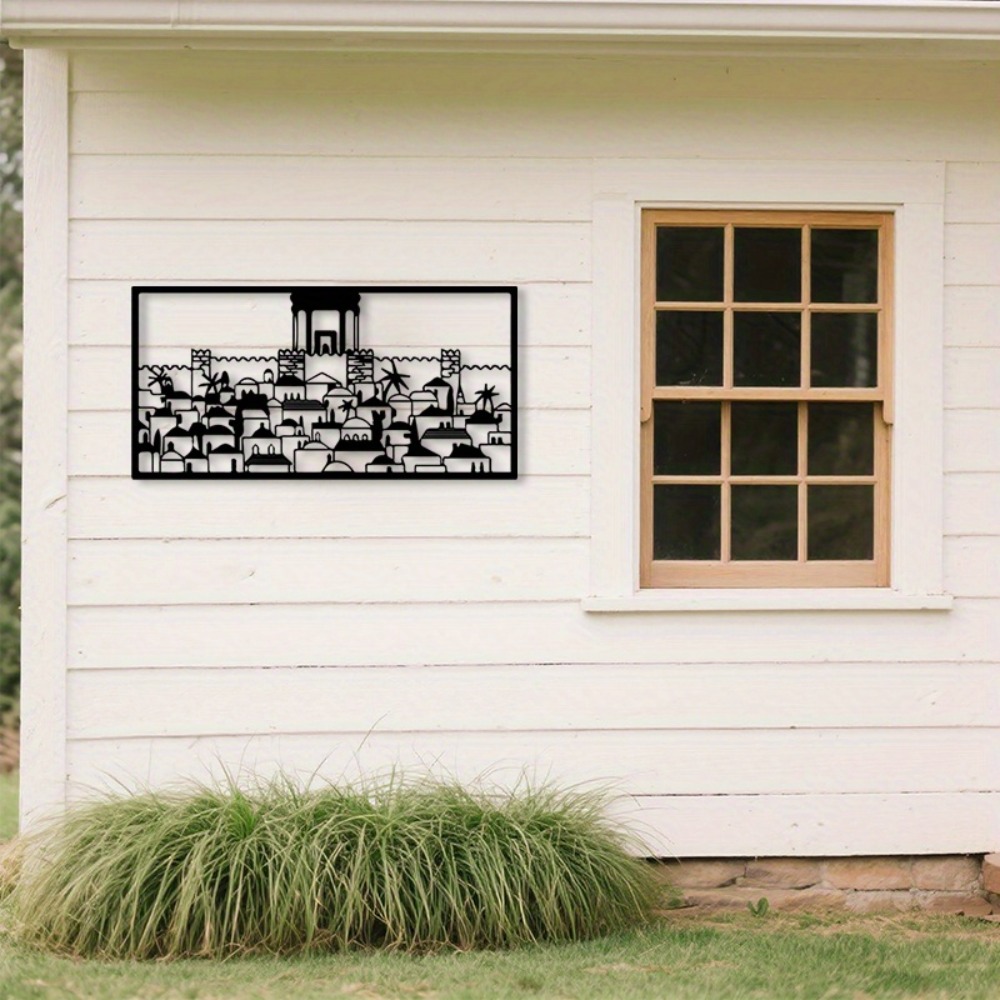 CIFBUY Metal Wall Art Jerusale - Art & Craft Activities For Toddlers review and price